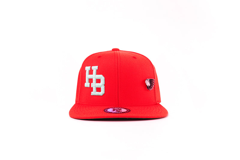 HB Light Up Red Snapback