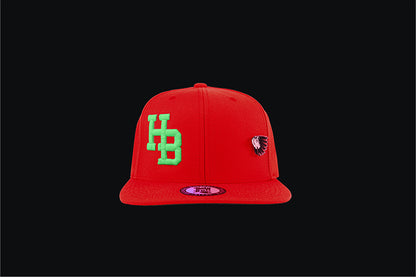 HB Light Up Red Snapback