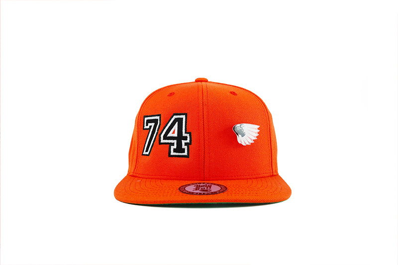 Seventy four Orange Snapback