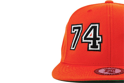 Seventy four Orange Snapback