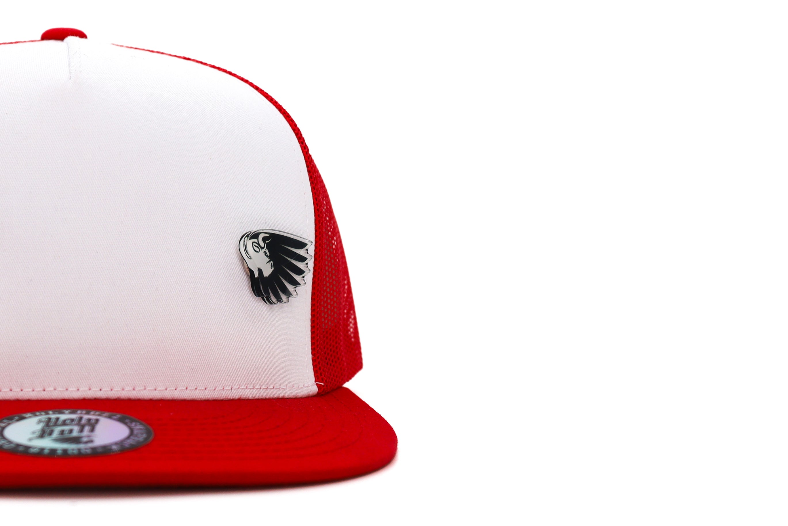 Pace 2 Tone Red/White Trucker