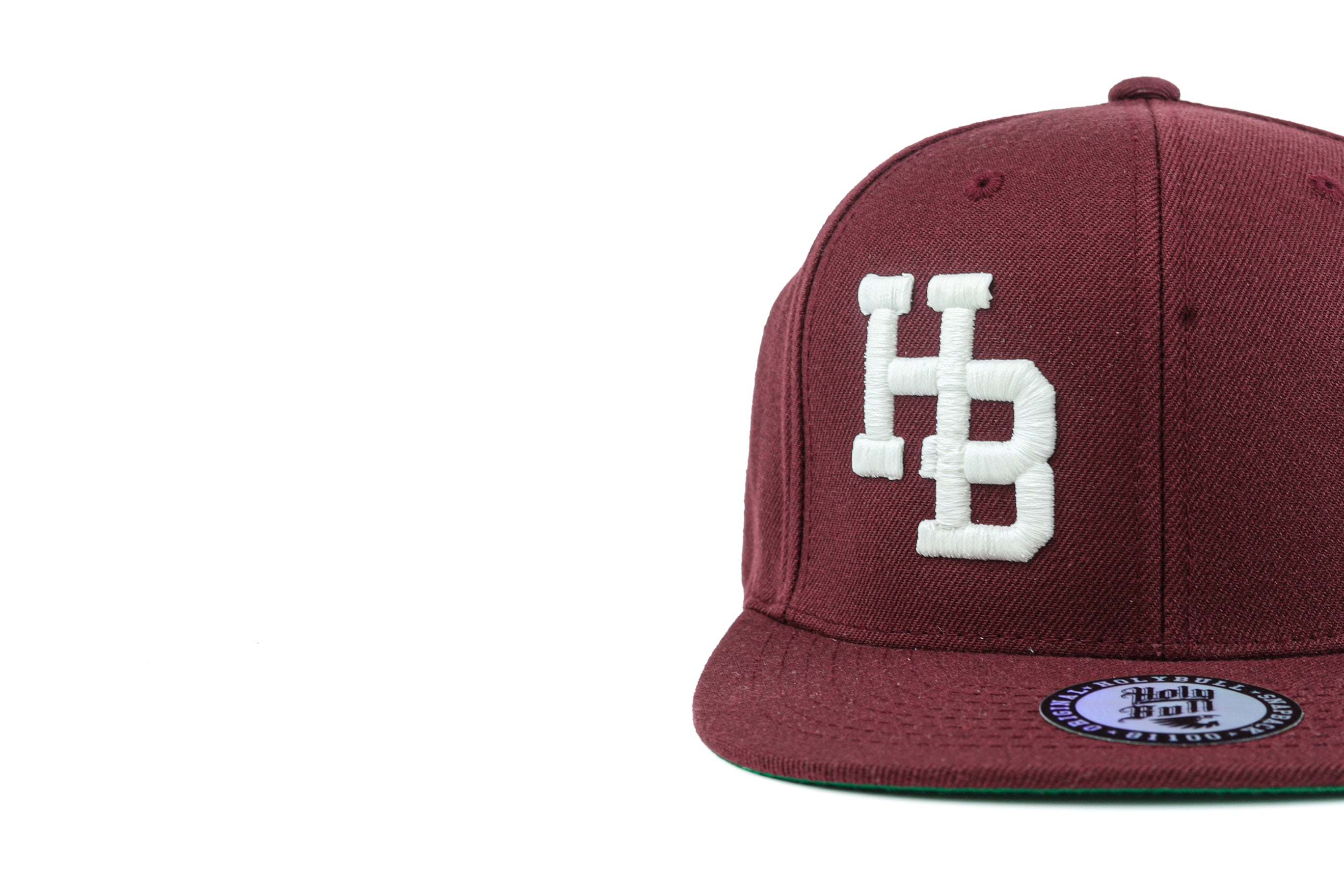 HB Light Up Maroon Snapback