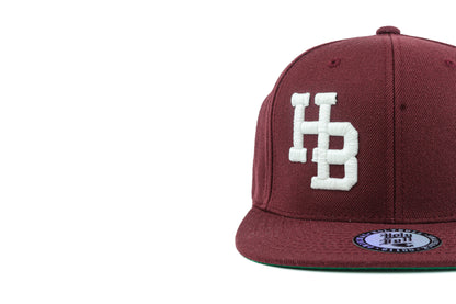 HB Light Up Maroon Snapback