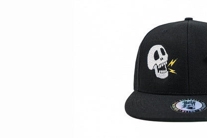 Skull Black Snapback