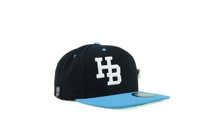 HB Light Up 2 Tone Black/Teal Snapback