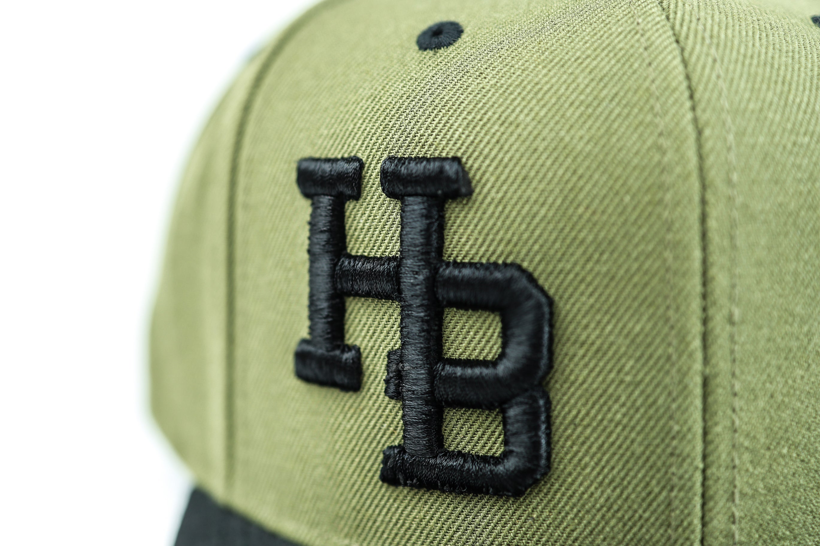 HB Black 2 Tone Olv/Black Snapback