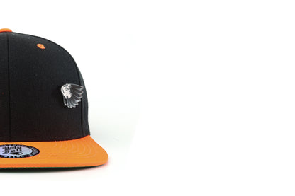 HB Orange 2 Tone Black/Orange Snapback