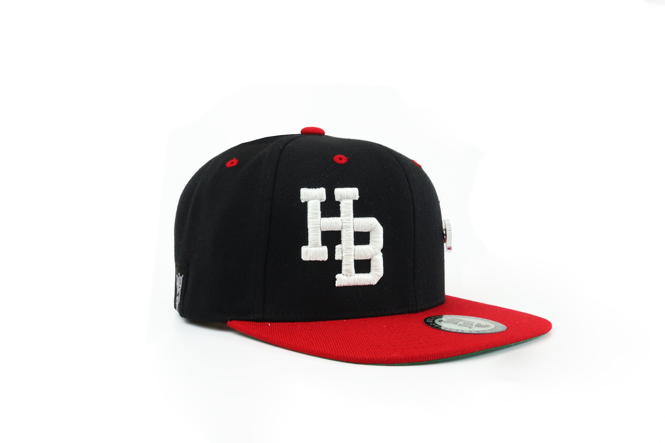 HB Light Up 2 Tone Black/Red Snapback