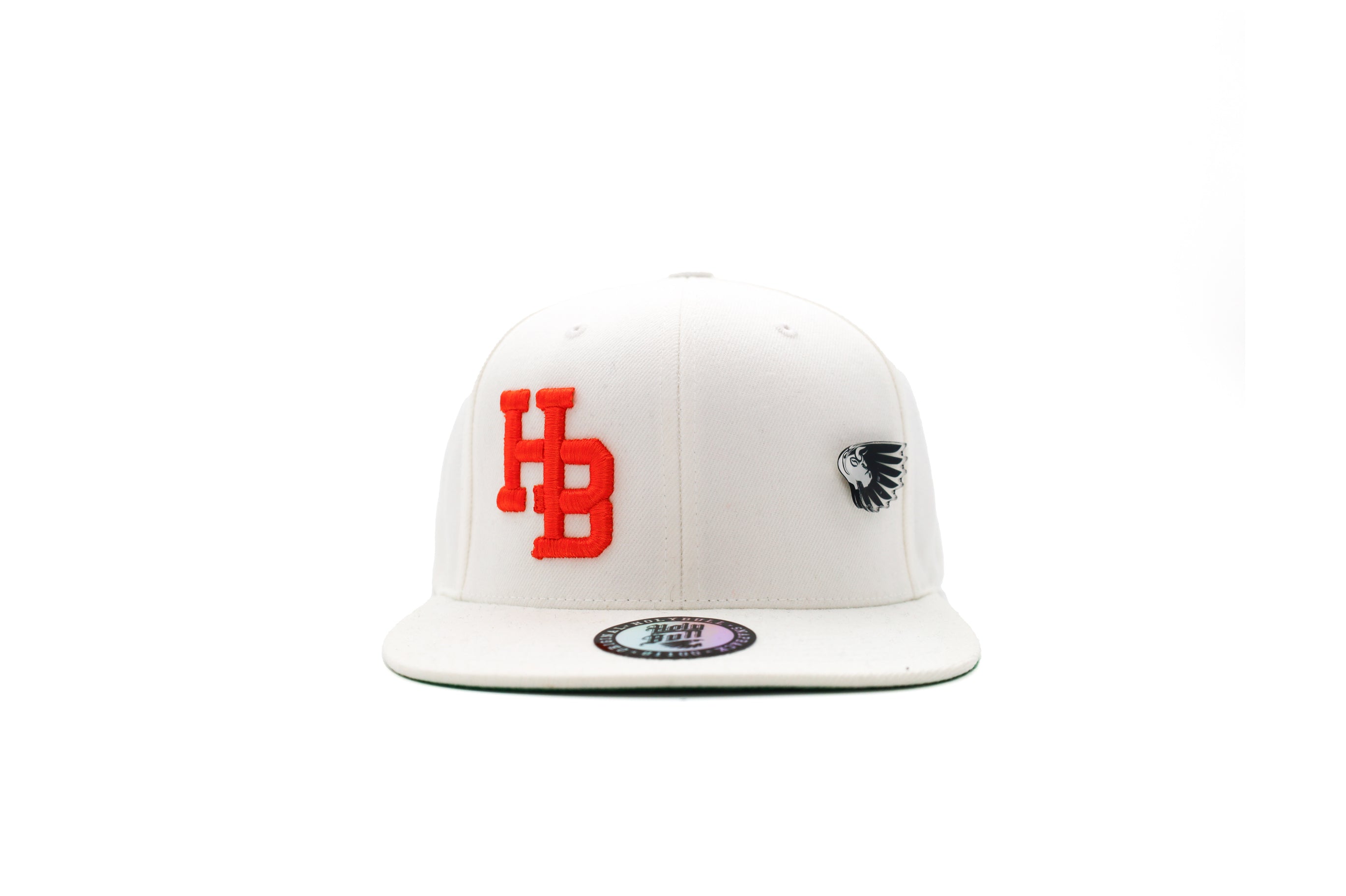 HB Orange White Snapback