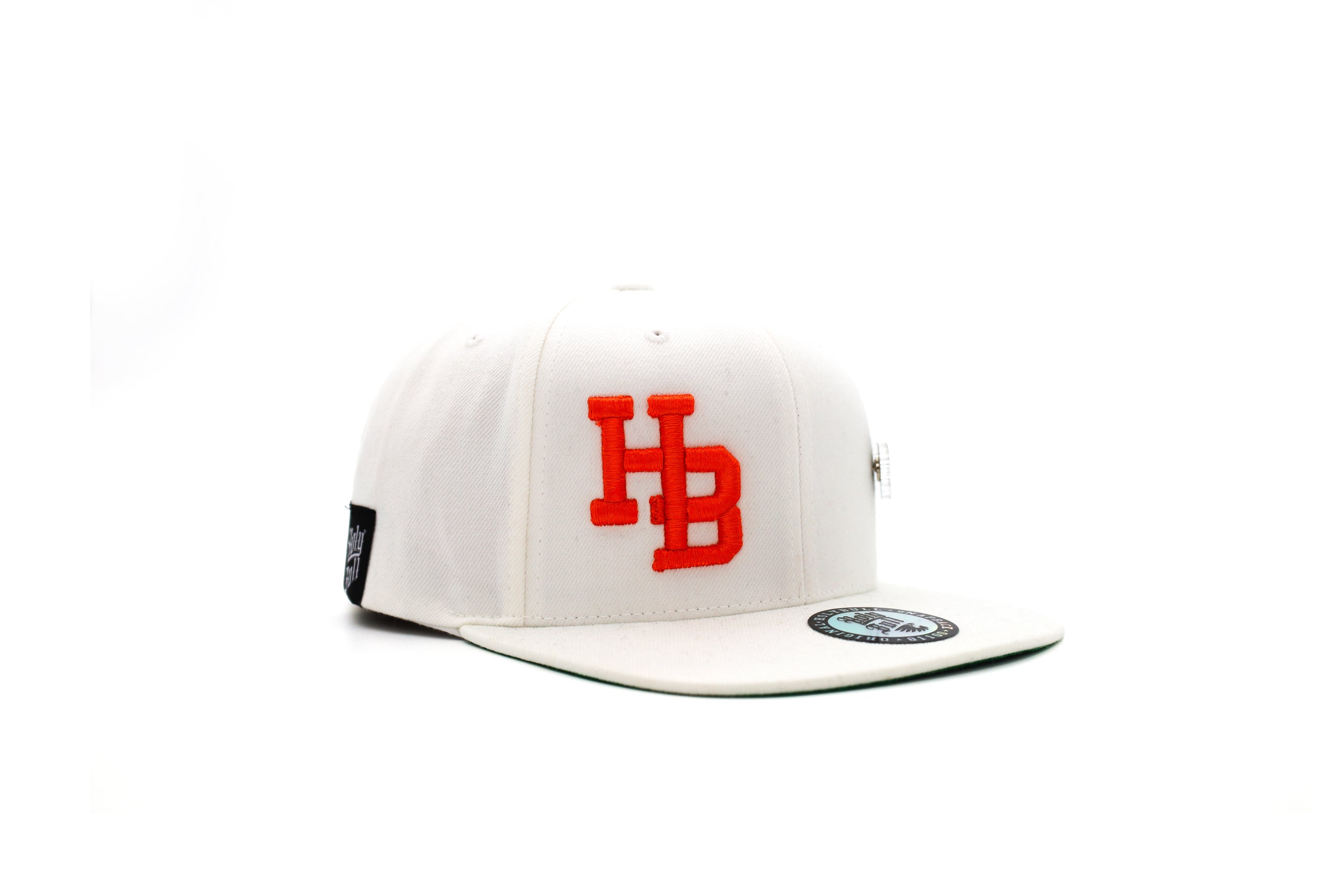 HB Orange White Snapback