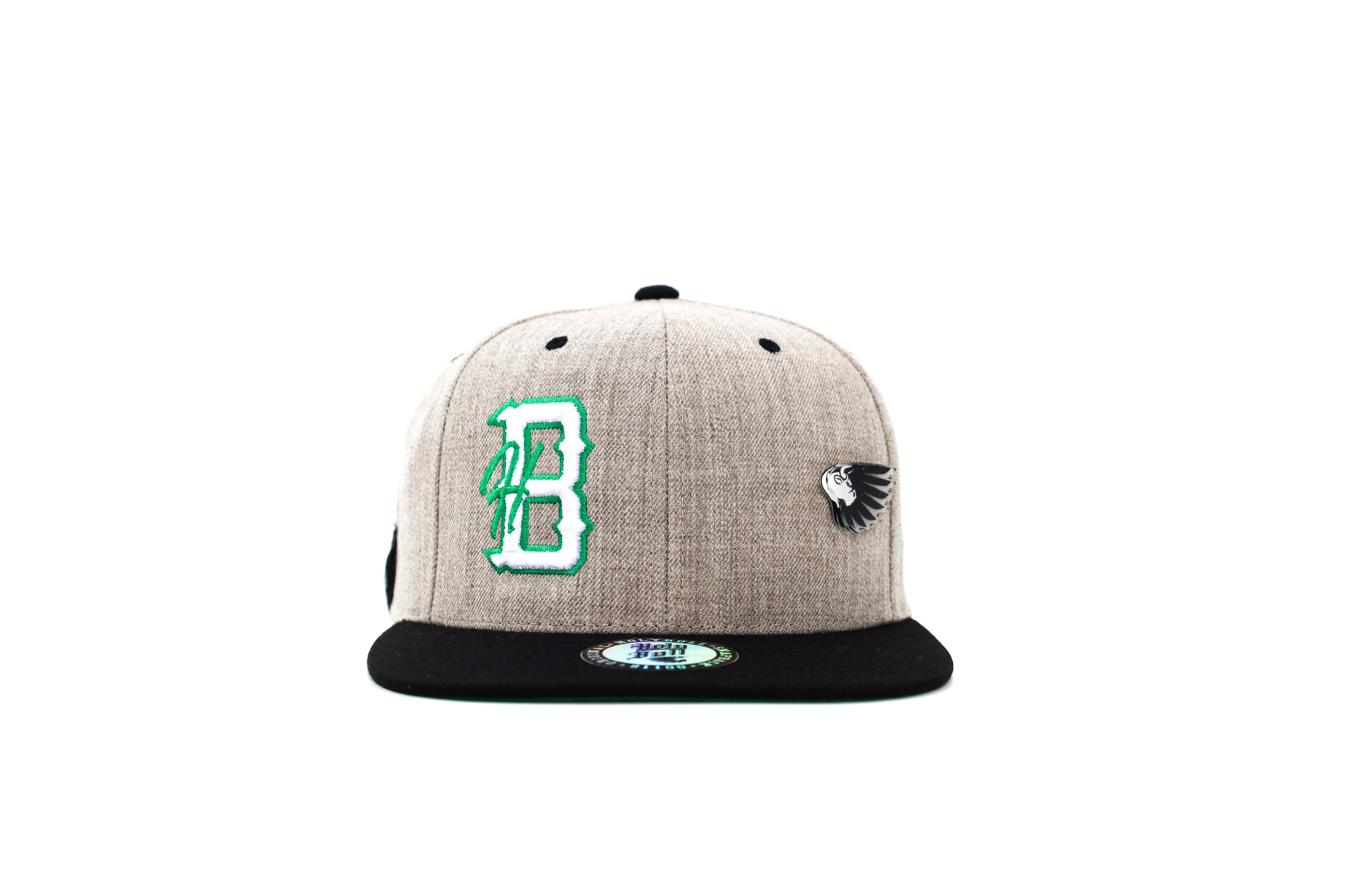 HB Gothic 2 tone Black/Heather Snapback