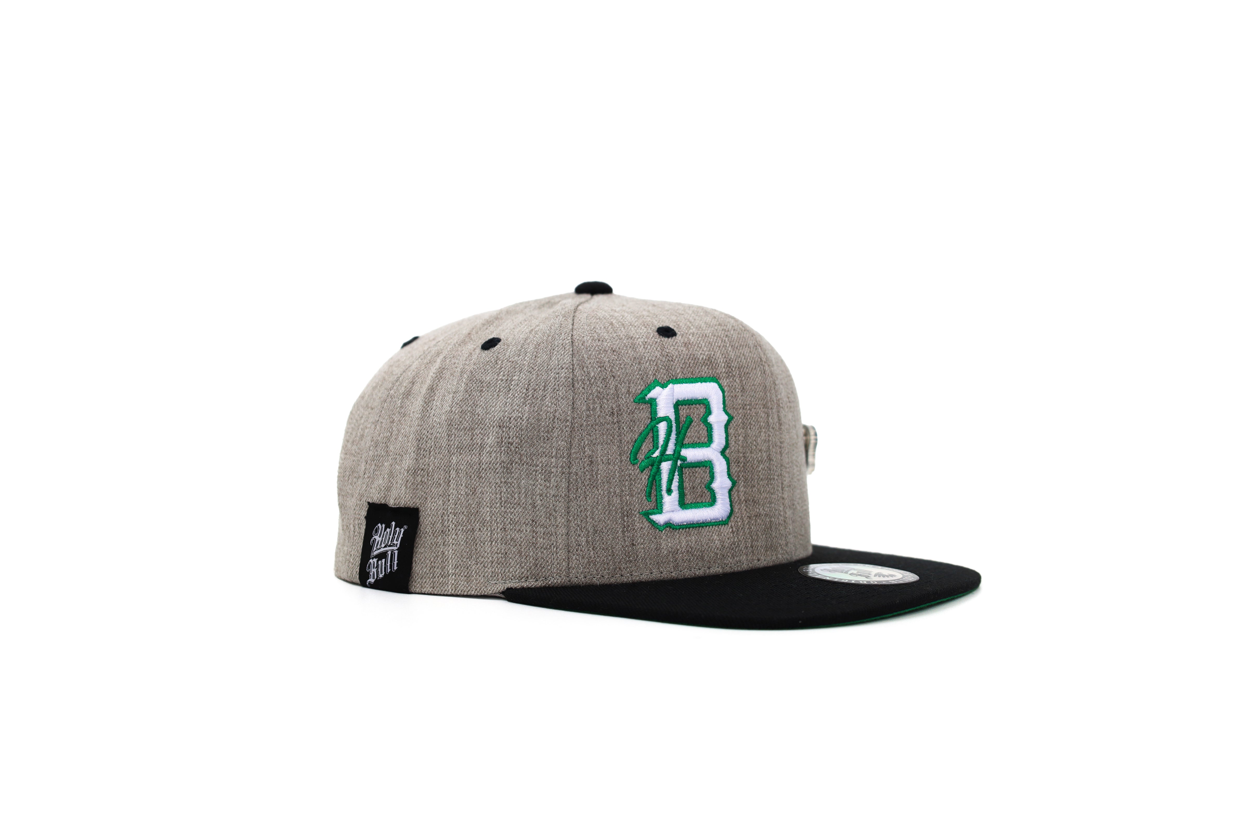 HB Gothic 2 tone Black/Heather Snapback