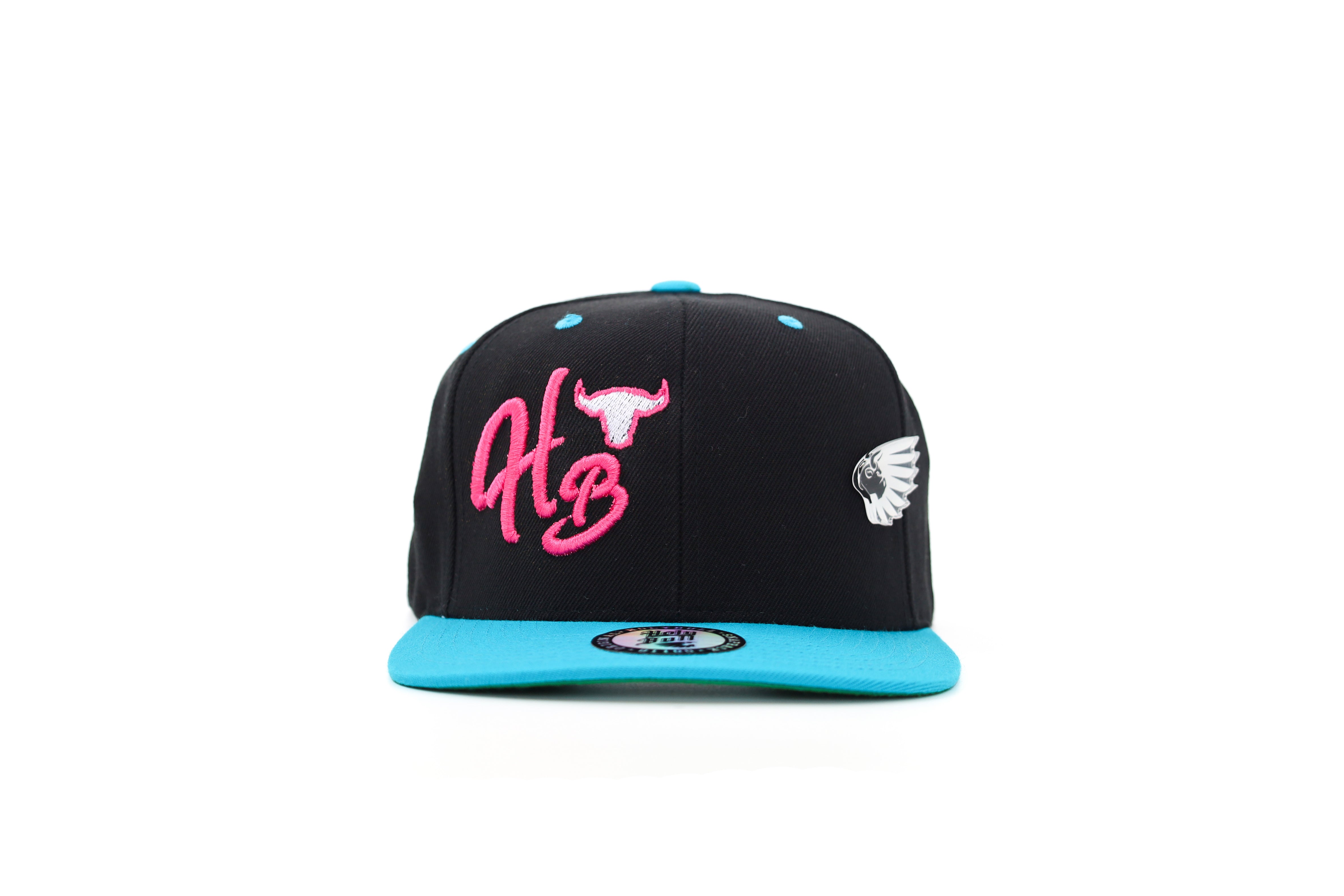 HB Cartoon 2 tone Black/Blue Snapback