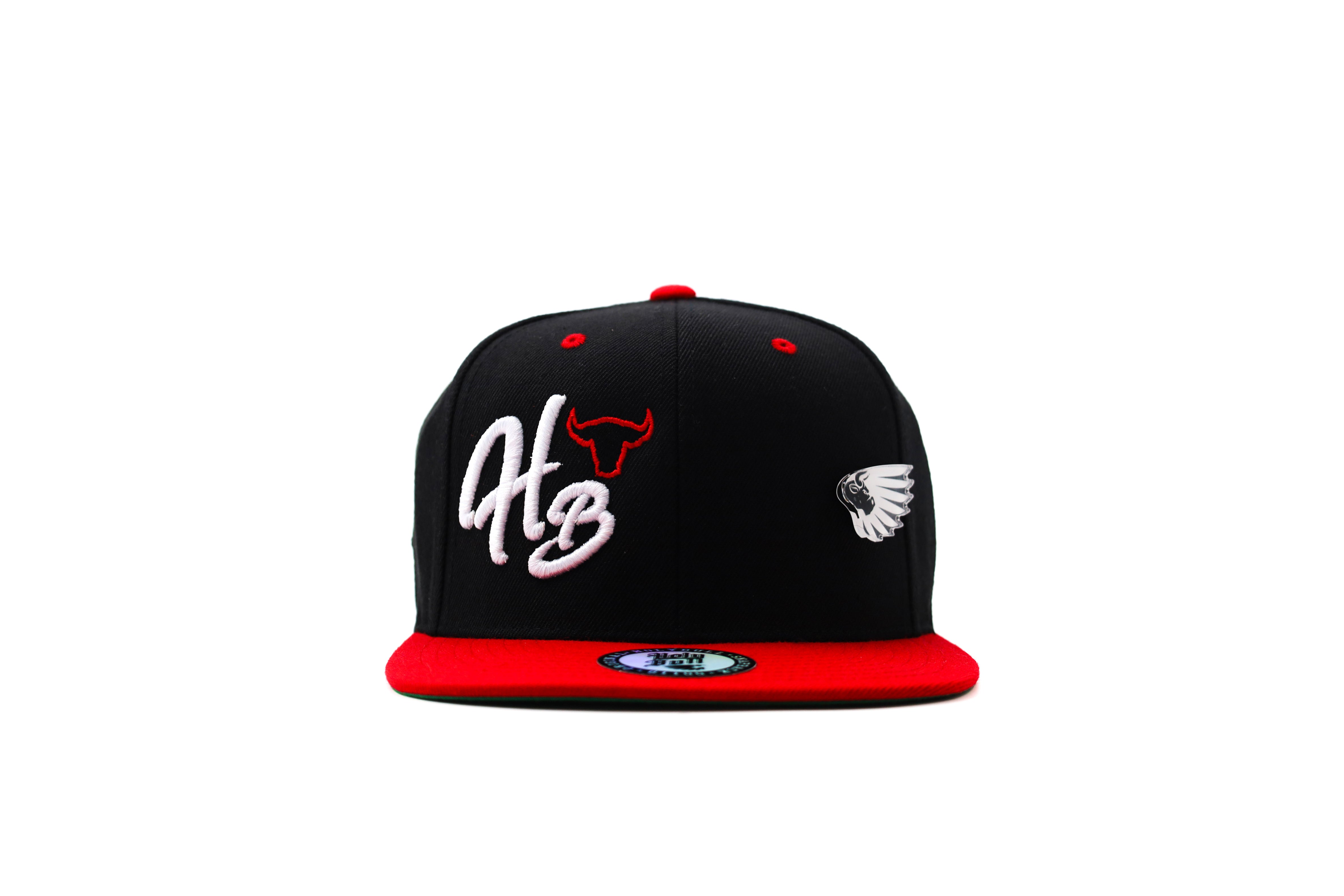 HB Cartoon 2 tone black/red Snapback