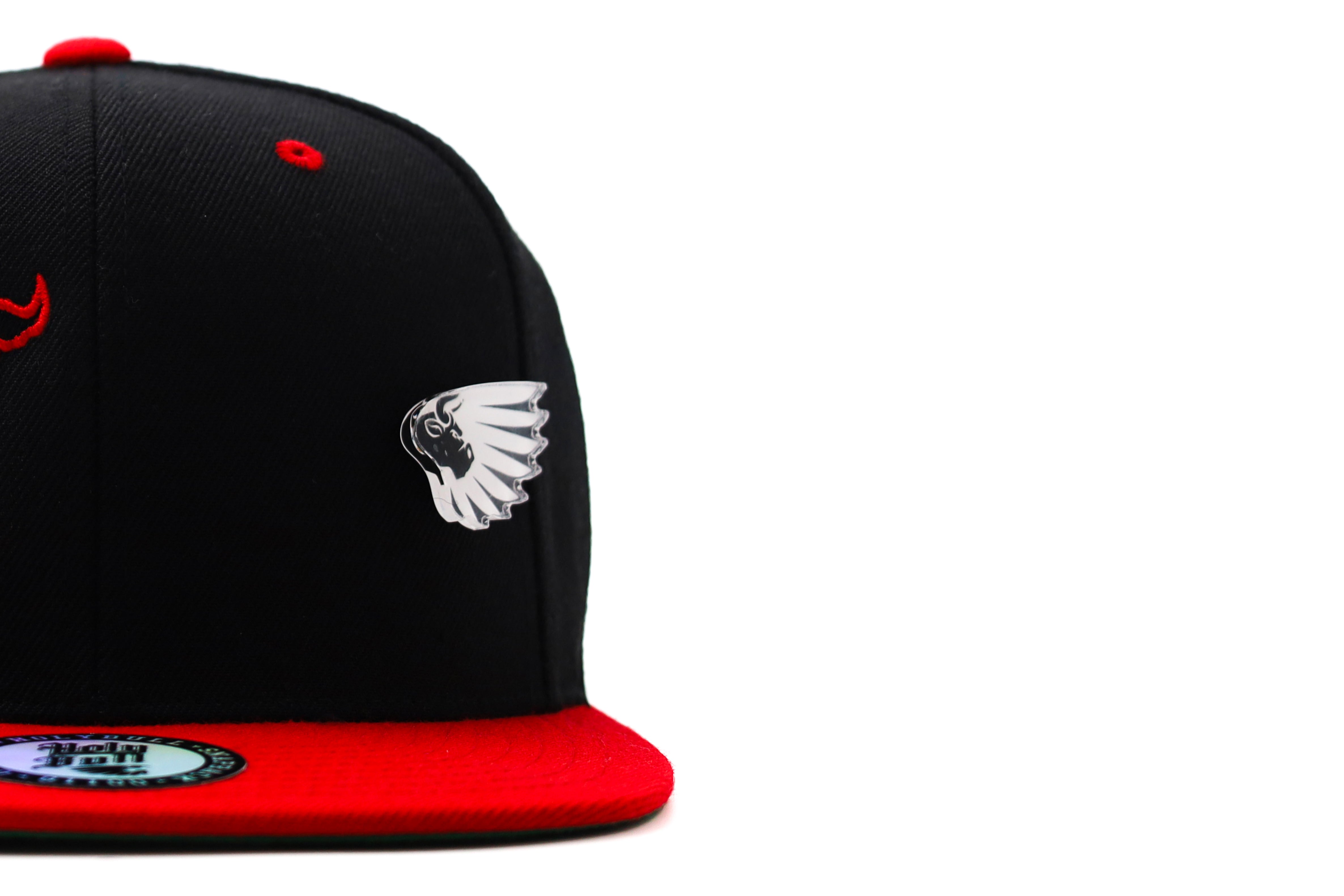 HB Cartoon 2 tone black/red Snapback